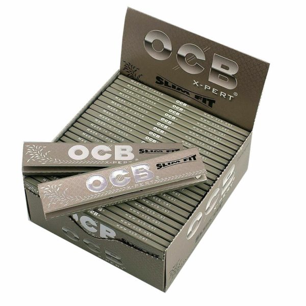 OCB Silver X-Pert Slim Fit Paper 1x50