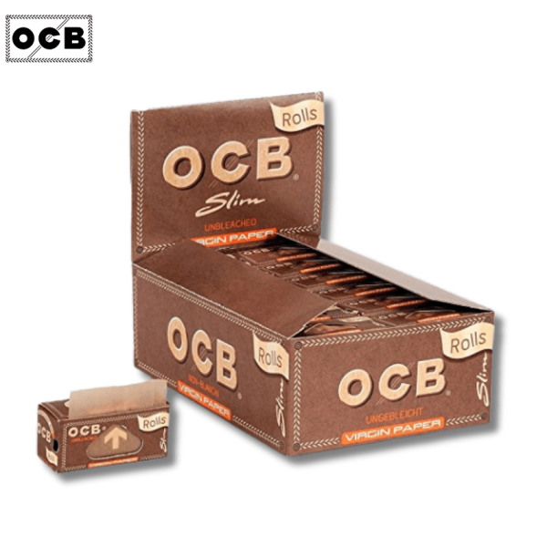 OCB Slim rolls Unbleached