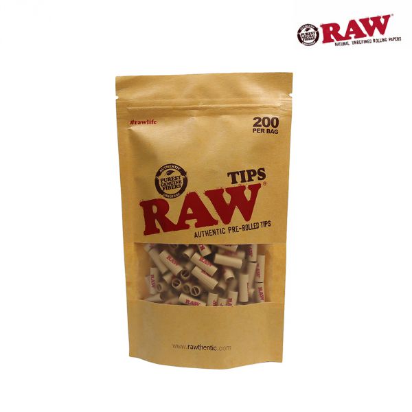 Raw Pre-Rolled Tips Bag