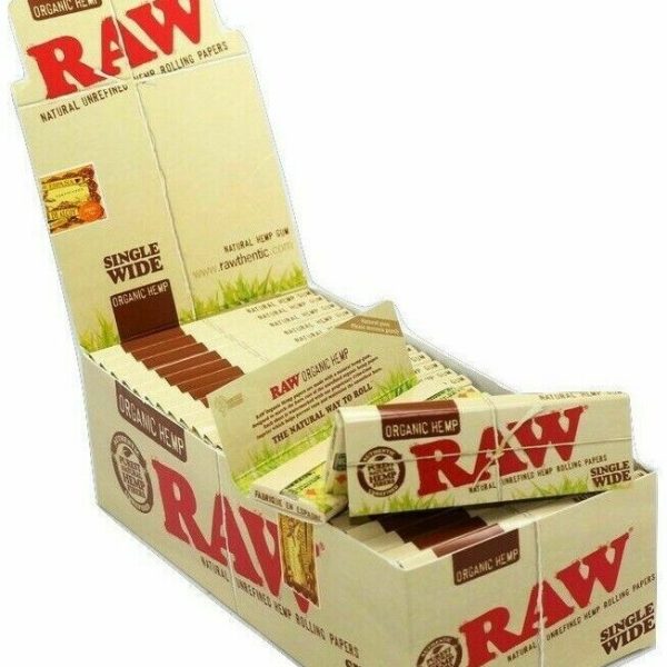Raw Single Wide Organic 1x50