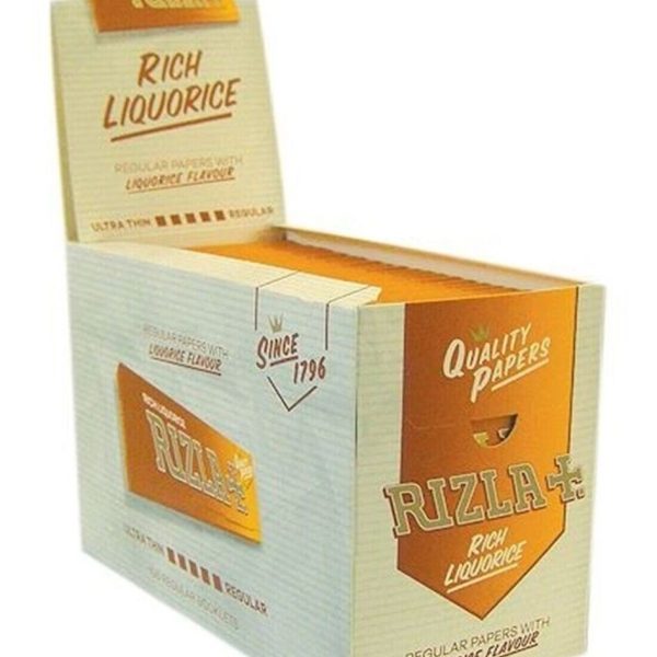 Rizla Liquorice Orange Regular