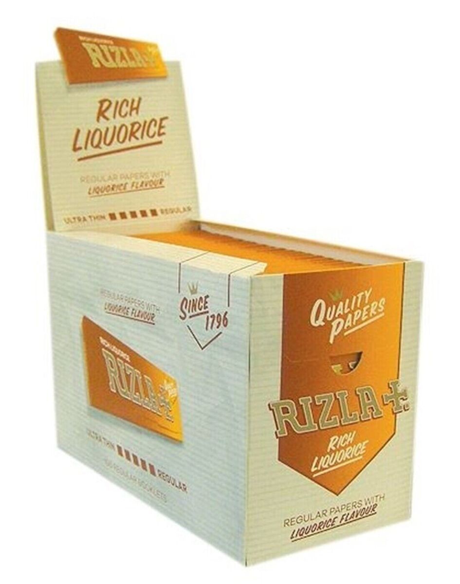 Rizla Liquorice Orange Regular