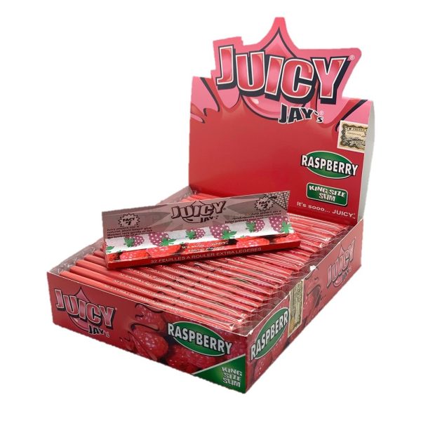 Juicy Jay Flavoured King Size Rolling Papers 1X24