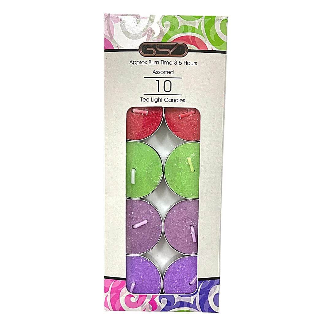GSD 10 Tea Light Candle Color