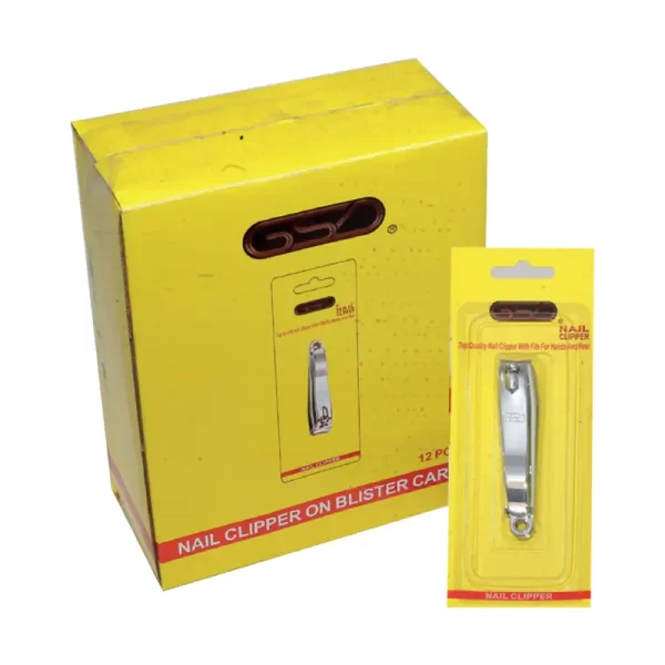 GSD Nail Clipper Blister Card 1x12
