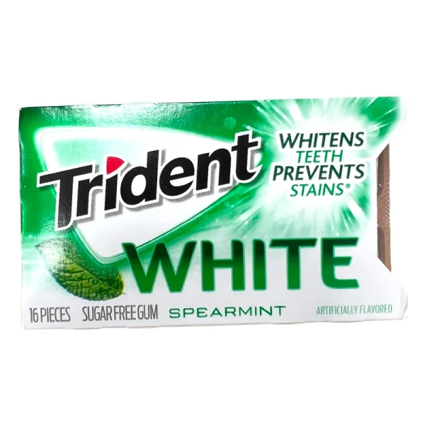 Trident Gum White Spearmint 12x16ct