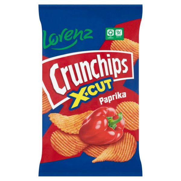 Lorenz Crunchips X-cut Paprika 12X 75g