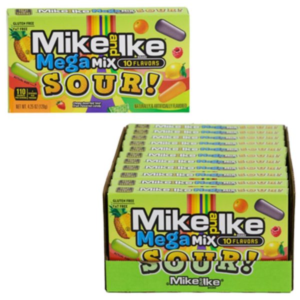 Mike & Ike Theatre Box Mega Mix Sour