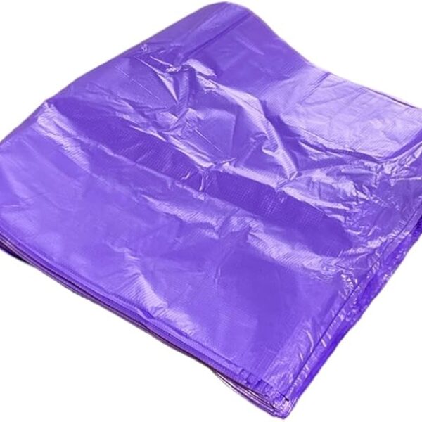 Purple Carrier Bags 11x17x21