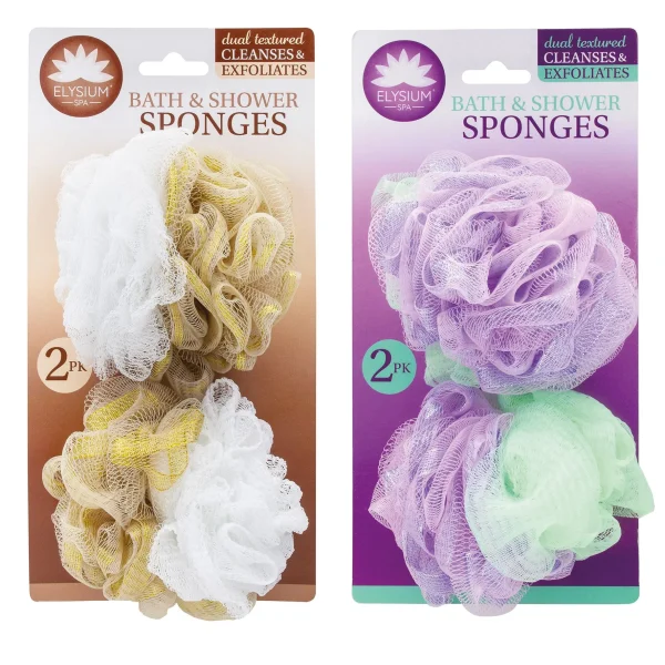 151-ELY1082 ELYSIUM SPA 2PK NET SPONGE 50g