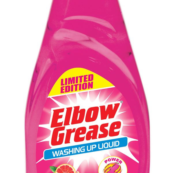 151-EG85 ELBOW GREASE PINK WASHING LIQUID 600ML
