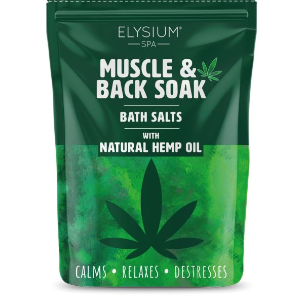 151-ELY1120 MUSCLE & BACK SOAK WITH HEMP SEED OIL 450G