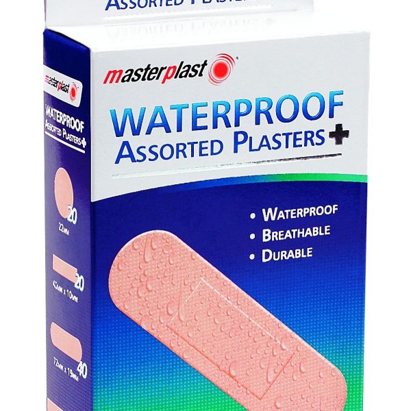 151-MP013 Waterproof Assorted Plasters 100pk