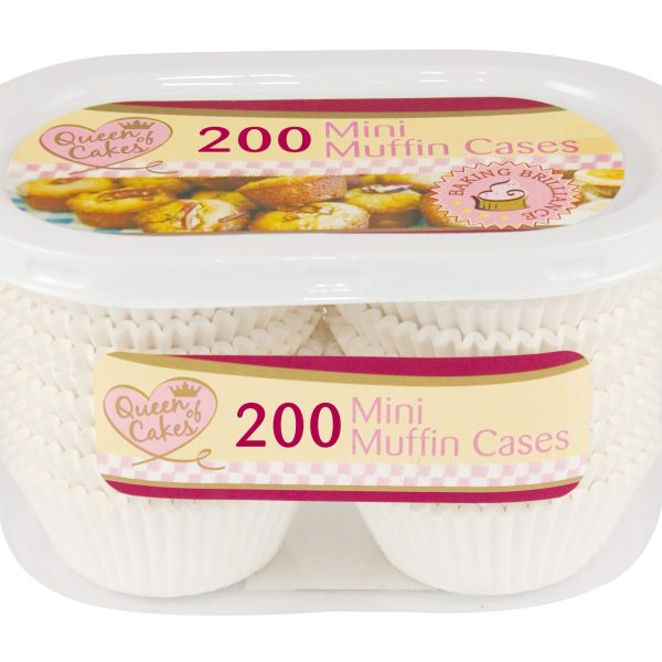 151-QC1106B Mini Muffin Cases 200pk