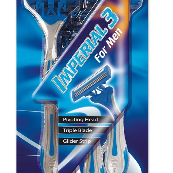 151-RR1015 IMPERIAL FOR MEN (S/4 RAZORS)