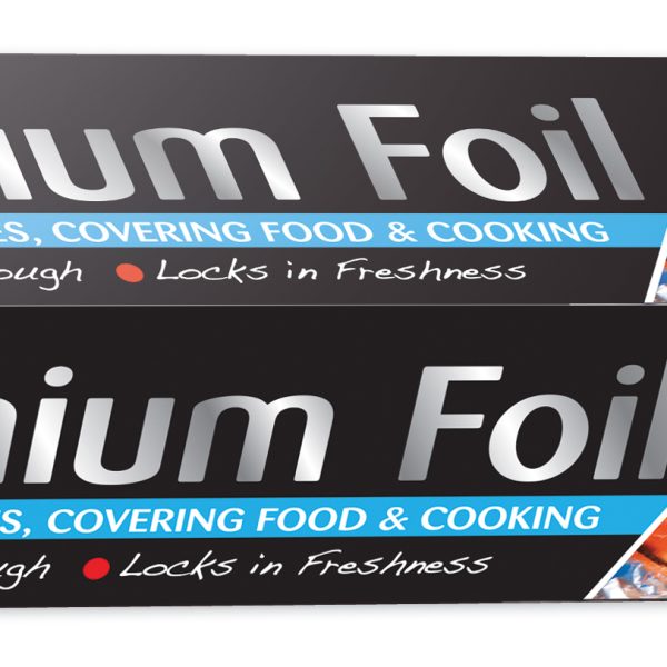 151-SAP058 ALUMINIUM FOIL - 290mm x 18m