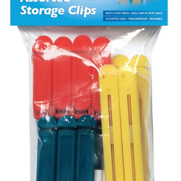 151-SAP1082 BAG CLIP S/12 ASST COLOURS