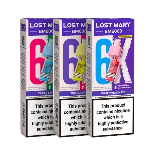 Lost Mary BM6K Refillable Pod
