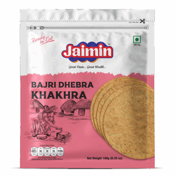 JAIMIN KHAKHRA BAJRI DHEBRA 10x180g