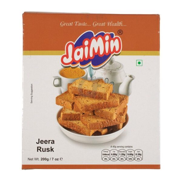 JAIMIN JEERA RUSK 6x200g