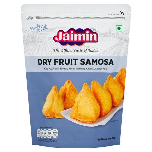 JAIMIN SNACKS DRYFRUIT SAMOSA 6x200g