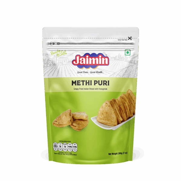JAIMIN SNACKS METHI PURI  6x200g