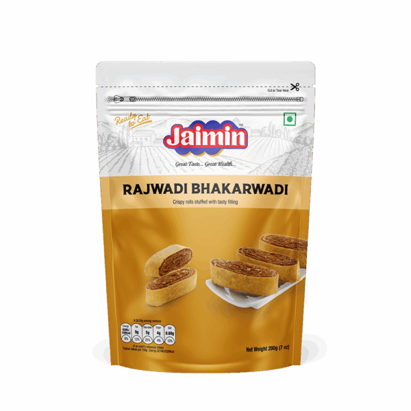 JAIMIN SNACKS RAJWADI BHAKHRWADI 6x200g