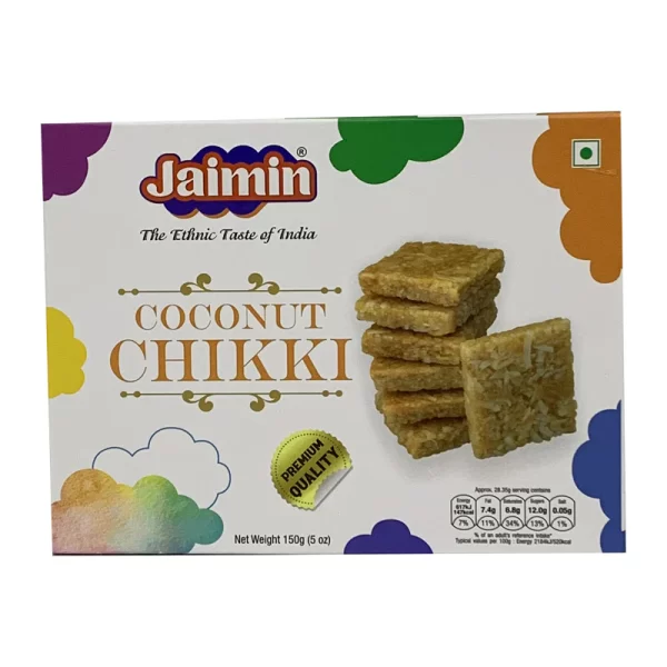 JAIMIN CHIKKI COCONUT 6x150g