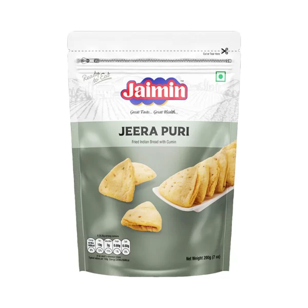 JAIMIN SNACKS JEERA PURI 6x200g