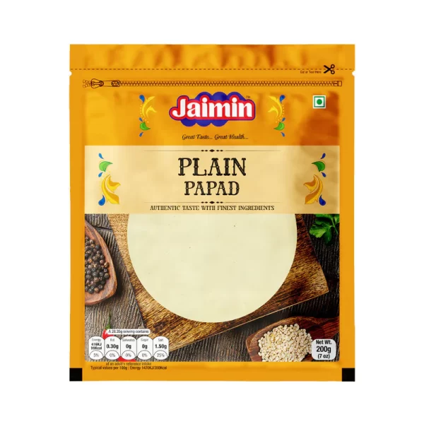 JAIMIN PAPAD PLAIN 10x200g